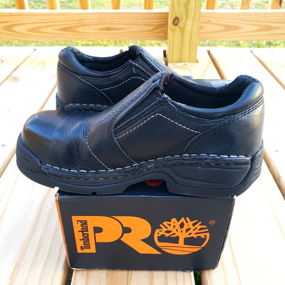 Timberland PRO Womens Black Work & Safety Alloy Toe Shoes Size 5M - Picture 4 of 11